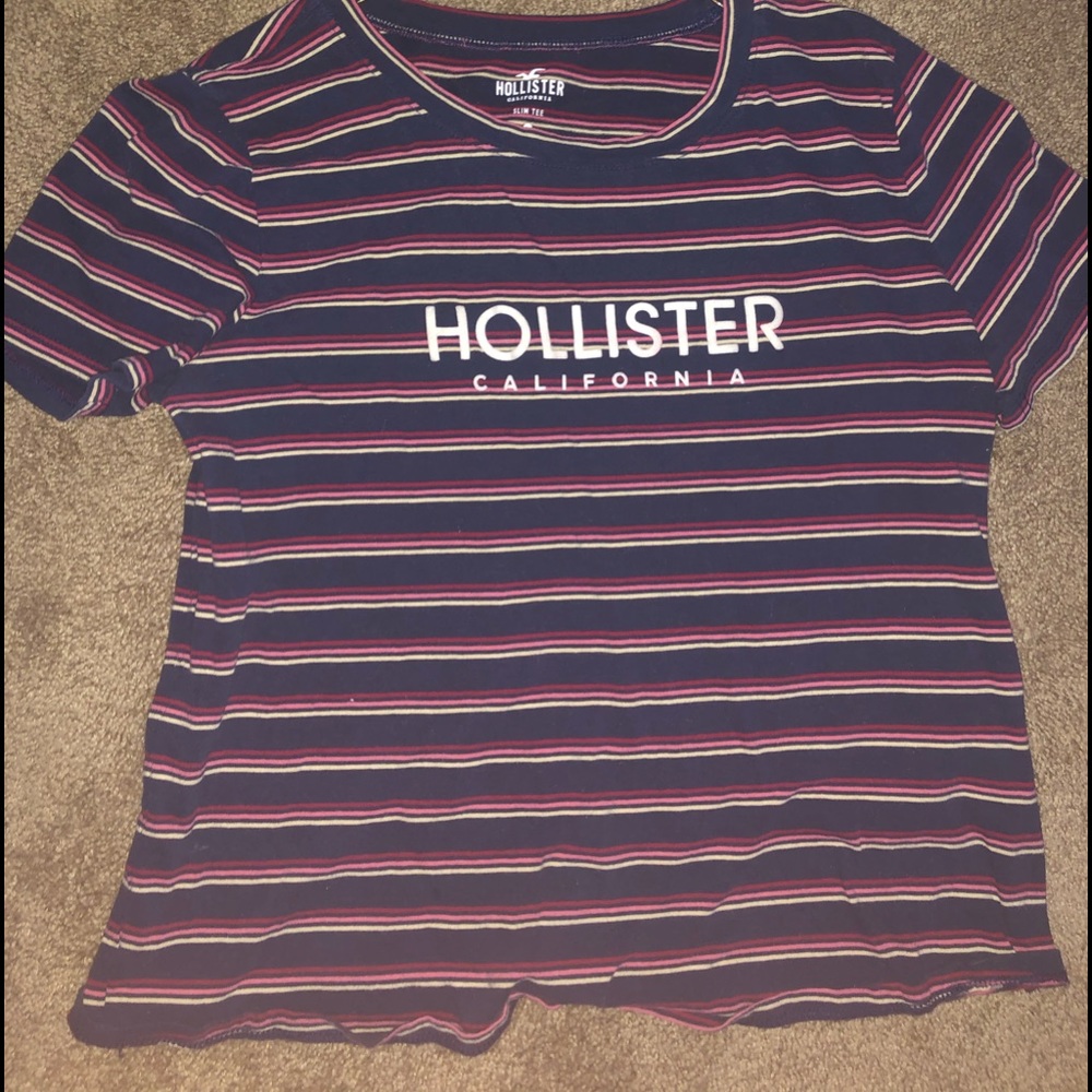 Hollister cropped shirt